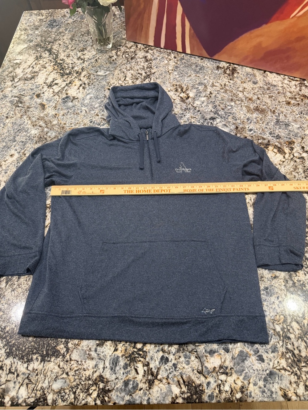 Greg Norman Collection Men’s Hooded Pullover - Performance sz XXL